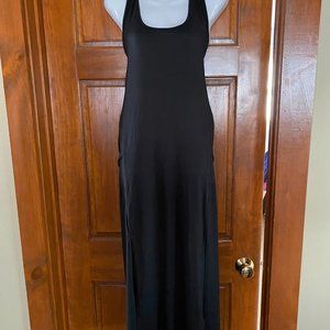 24/7 Comfort Apparel  Tank Dress Black Large